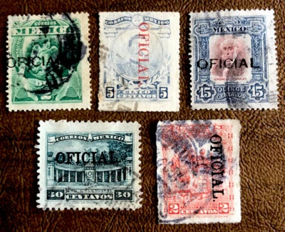 Estampillas de México O60/O178 Foto 1 de 2