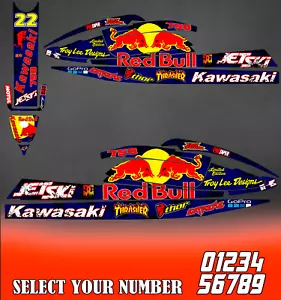 Jet Ski Graphics Kit Decals Wrap For Kawasaki 750 SX 1992-1998 stickers - Picture 1 of 1