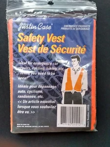 Justin Case Plastic Safety Vest.Vintage - Bild 1 von 1