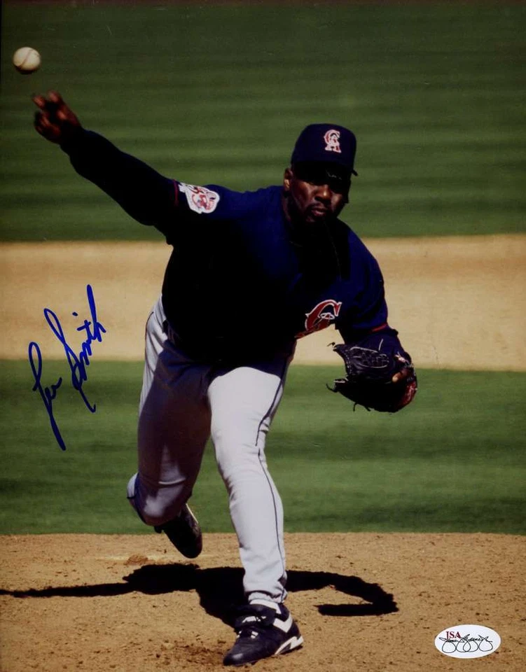 Lee Smith 1/1 Original Image Signed Jsa Cert Sticker 8x10 Photo Authentic Autogr - Image 1 of 1