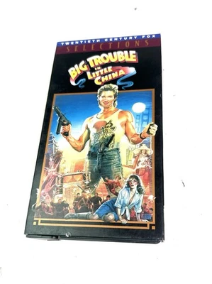Big Trouble in Little China (VHS, 1996) John Carpenter, Kurt Russell - Image 1 of 4