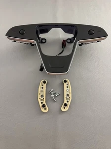 2021-2024 TESLA Yoke Steering Wheel Trim Model S/X Plaid Trim*2021+* OEM 1618511 - Picture 1 of 19