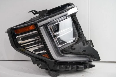 GMC Sierra 1500 2022-2025 faros LED cromados derecho pasajero derecho OEM O1 Foto 1 de 4