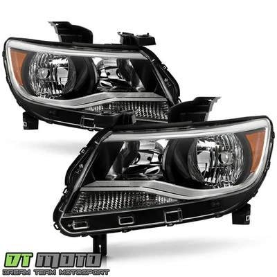 Faros delanteros Chevy Colorado 2015-2021 con bombilla mercado de accesorios izquierda+derecha Foto 1 de 4