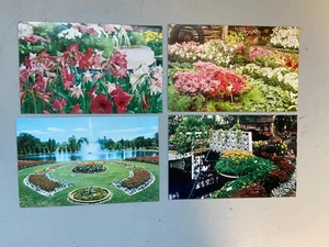 Vintage Lot (15) St. Louis Botanical Gardens Jewel Box Unposted Floral Postcards - Picture 1 of 8