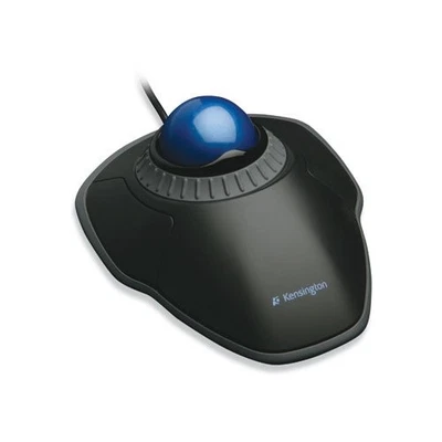 Kensington Orbit 72337 Trackball With Scroll Ring - Optical - Usb - Black - Pack - Image 1 of 2