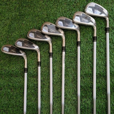 ◼️7pcs◼️ NEW Ladies Callaway Rogue ST MAX FAST Iron Set 7clubs 6-S ELDIO 40 L - Image 1 of 4