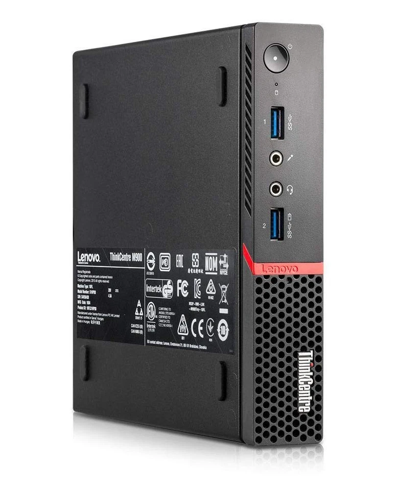 PC LENOVO M900 MINI INTEL 2,90 GHz + 8 GB RAM + 256 GB SSD + ALIMENTATORE + W11 - Immagine 1 di 1