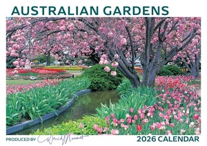 2026 Calendar David Messent Australian Gardens Horizontal Wall GC - Picture 1 of 3