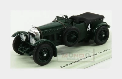 1:43 SPARK Bentley Speed Six #4 Winner 24H Le Mans 1930 Barnato Kidston 43LM30 - Photo 1/2