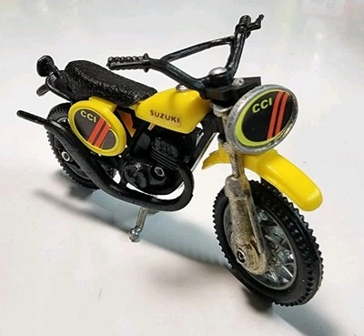 Vintage Kidco Tough Wheels Suzuki TM-400 1/26 Diecast Motocross Dirt Bike Trail  - Image 1 of 4