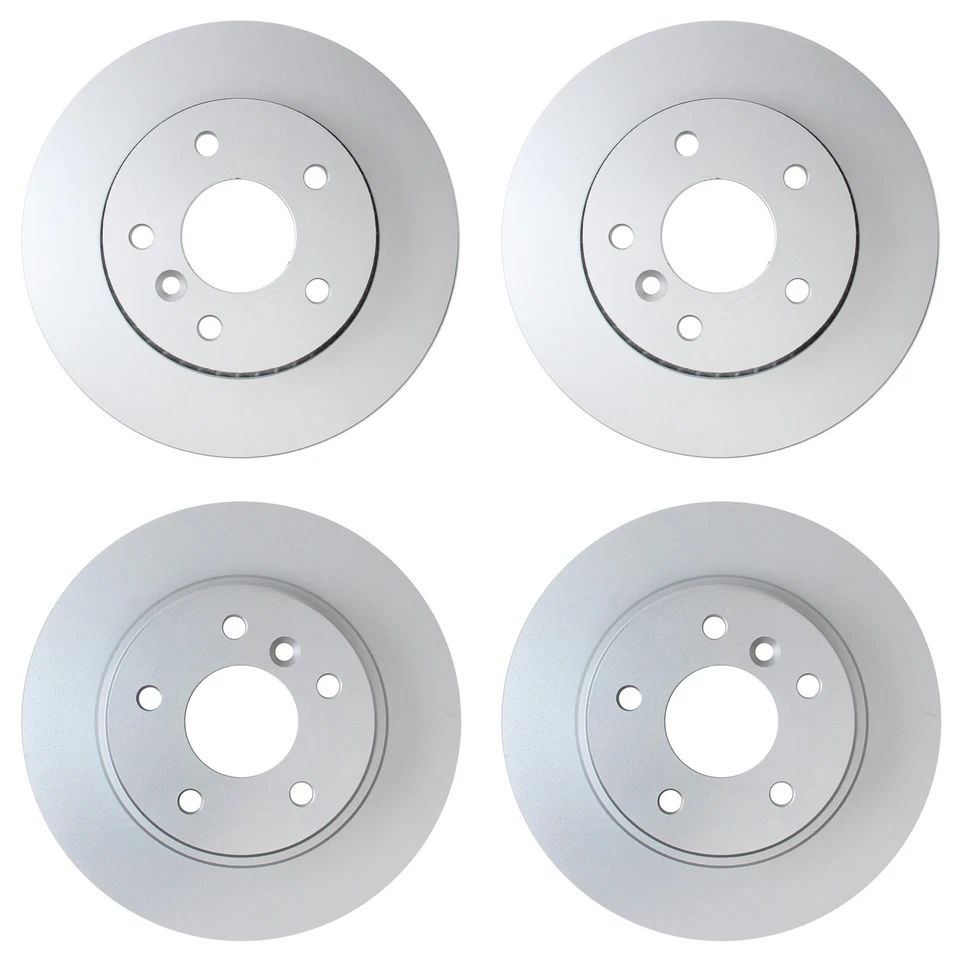 Hella Front 297mm Rear 304mm Brake Rotors Kit For Land Rover Range Rover 1995-02 - Image 1 of 1