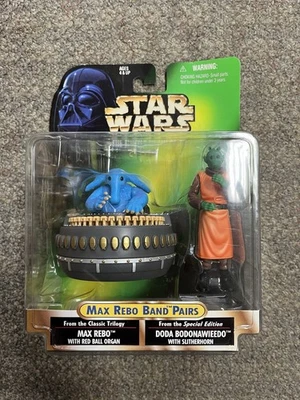 + Star Wars Power of the Force Max Rebo Band Pairs Max & Doda Bodonawieedo NIB - Image 1 of 4
