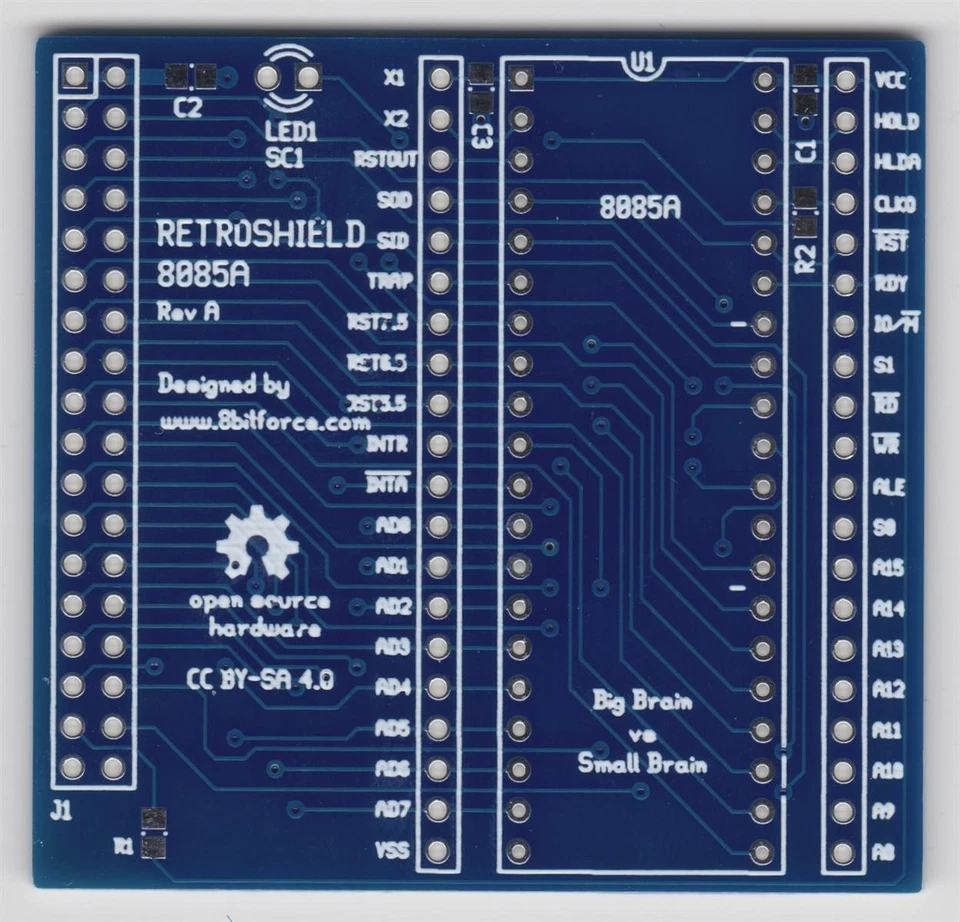 8085 Retro Shield für Arduino MEGA - Bild 1 von 1