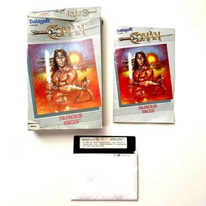 Floppy disk Conan Hall of Volta Commodore 64 128 C64 CIB 1984 + manuale + scatola - Foto 1 di 20