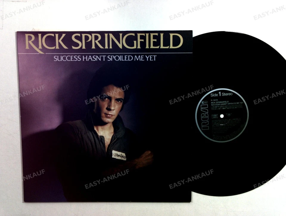 Rick Springfield - Success Hasn't Spoiled Me Yet LP 1982 '* - Image 1 of 1