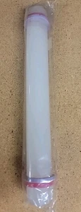 Wilton Fondant Rolling Pin with 1/8" and 1/16" Guide Rings 9" Cake Decor NEW! - Picture 1 of 2