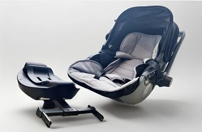 KIDDY Evoluna i-Size 2 Babyschale inklusive Isofix-Basis – Farbe: Polar Grey - Bild 1 von 4