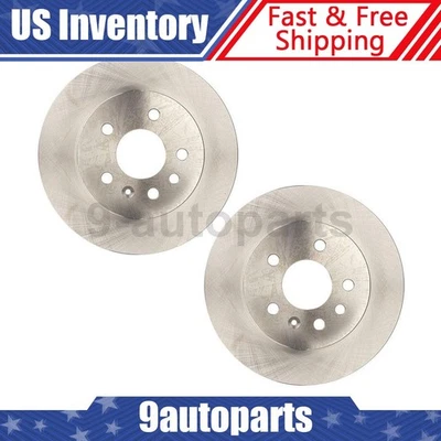 Juego de 2 rotores de freno de disco trasero para Chevrolet Astra 2000-2005 2006 2007 2008 Foto 1 de 4