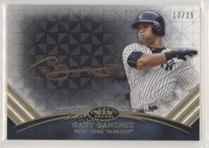2018 Topps Tier One Talent Bronze Ink/25 Gary Sanchez #TTA-GS automático - Imagen 1 de 3
