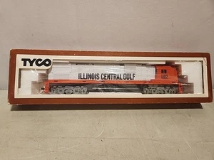 VINTAGE TYCO HO ILLINOIS CENTRAL GULF #1102 LOKOMOTIVE getestet läuft und leuchtet - Bild 1 von 6