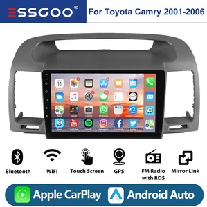 For Toyota Camry 2001-2006 2+32GB Android 14 Car Stereo Player GPS Navi BT Radio - Picture 1 of 13