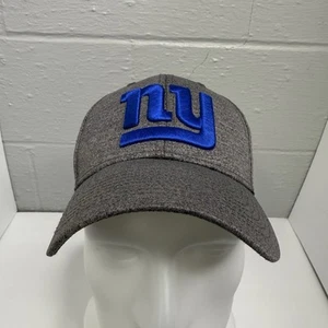 NEW YORK GIANTS NY Mütze Kappe Herren Druckknopflasche grau gesticktes Logo NFL - Bild 1 von 11