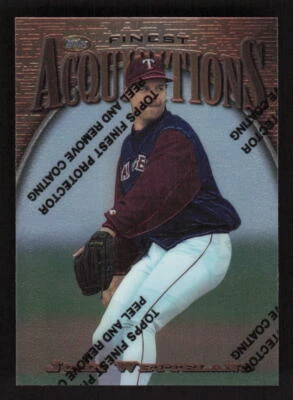 1997 Topps Finest Bronze #222 John Wetteland  Texas Rangers - Image 1 of 2