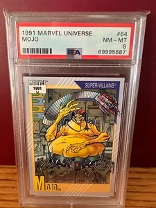 1991 MARVEL UNIVERSE #64 MOJO PSA 8 - Bild 1 von 2