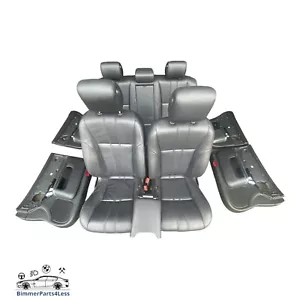 JAGUAR XJ X351 COMPLETE BLACK INTERIOR LEATHER Heated SEATS WITH DOOR CARD - Picture 1 of 9