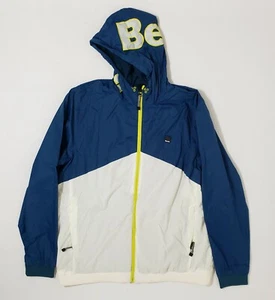 Bench UK Mens Zip Up Hooded Windbreaker XXL 2XL Jacket Retro - Picture 1 of 8