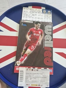 BRISTOL CITY V HUDDERSFIELD TOWN MAR 17th 2017 WITH MATCH & TRAVEL TICKET - Picture 1 of 4