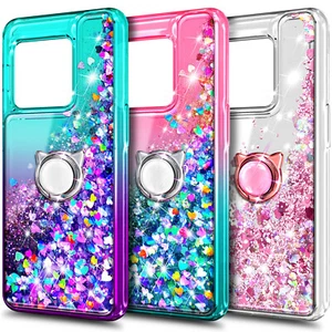 For OnePlus 10 Pro 5G Case Glitter Bling Phone Cover w/ Tempered Glass & Lanyard - Picture 1 of 17