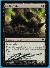 Blistergrub Scars of Mirrodin NM Common Artist Signed CARD (s4798) ABUGames