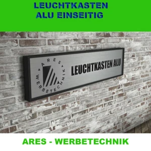 Leuchtkasten 1-seitig 300cm x 50cm ▄ LED ▄ | inkl.Digitaldruck und Entwurf!!! - Bild 1 von 12