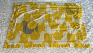 Jonathan Adler Happy Chic "Bright Yellow/Gray Birds/Stripes" Standard Sham - Picture 1 of 5
