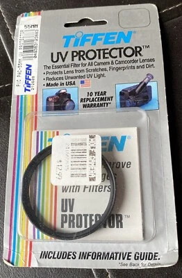 Tiffen 55mm 55 mm UV Protector Filter NEW - Image 1 of 4