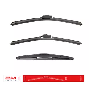 Front and Rear Windshield Wiper Blade For NISSAN Pathfinder 2005-12 XTerra 05-15 - Foto 1 di 7