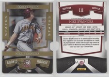 2010 Donruss Elite Extra Edition Status Gold Die-Cut /10 Mike Kvasnicka #111