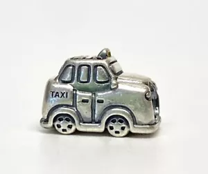 AUTHENTIC PANDORA CHARM TAXI CAB BEAD 791221EN20 - Picture 1 of 6