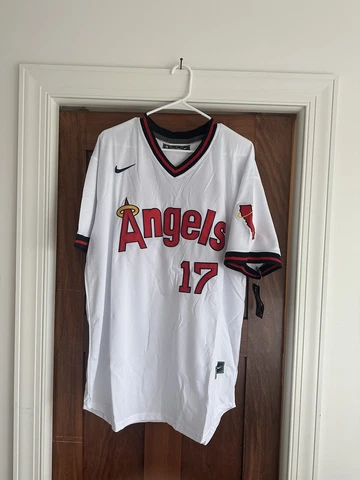 Shohei Ohtani Jersey Nike XL Standard Fit #17 Los Angeles Angels MVP Candidate Cover