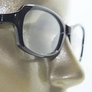 Reading Glasses Edgy Twisted Rope Side Chunky Black Frame Readers +2.75 strength - Picture 1 of 4