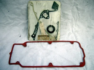 Original BMW Steuergehäuse Dichtungssatz 11141258052 & Nockendeckeldichtung NOS  - Bild 1 von 5