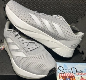 adidas Duramo SL Silver MENs Size 12 NEW w Box/tag FREESHIP IE9689 - Picture 1 of 14