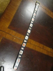 Vintage Looney Toons belt 70s 29" long leather - Picture 1 of 5