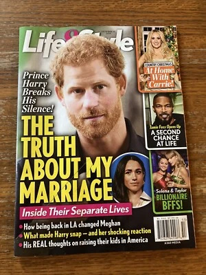 Life And Style Magazine December 2024 Prince Harry Breaks His Silence - Image 1 of 4