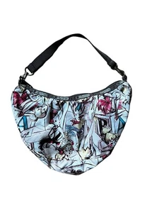 LeSportsac Disney Tinker Bell Hobo Shoulder Bag MINT - Picture 1 of 9