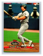 1993 Stadium Club #595 Mark McGwire Members Only