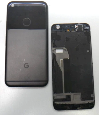 Cubierta de batería/cámaras/chasis de marco medio OEM Google Pixel G-2PW4100-021-A Foto 1 de 2