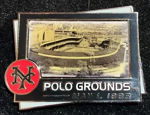 PIN FOTO CONMEMORATIVA DÍA INAUGURACIÓN POLO TERRENOS GIGANTES DE NUEVA YORK - Imagen 1 de 1